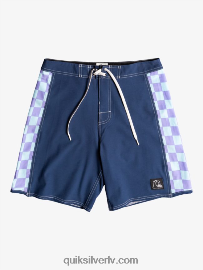 vīriešiem Quiksilver oriģinālie arch 18 dēļu šorti zīmotnes zilā krāsā 88064R1733