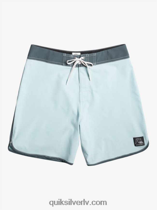 vīriešiem Quiksilver oriģinālie ķemmīšgliemeņu 18 dēļu šorti debesu zils 88064R88