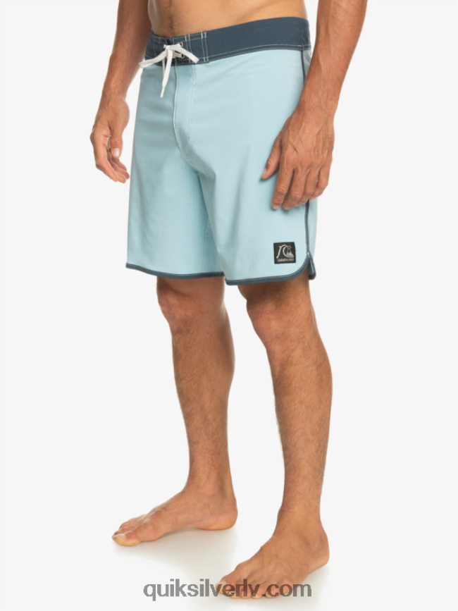 vīriešiem Quiksilver oriģinālie ķemmīšgliemeņu 18 dēļu šorti debesu zils 88064R88