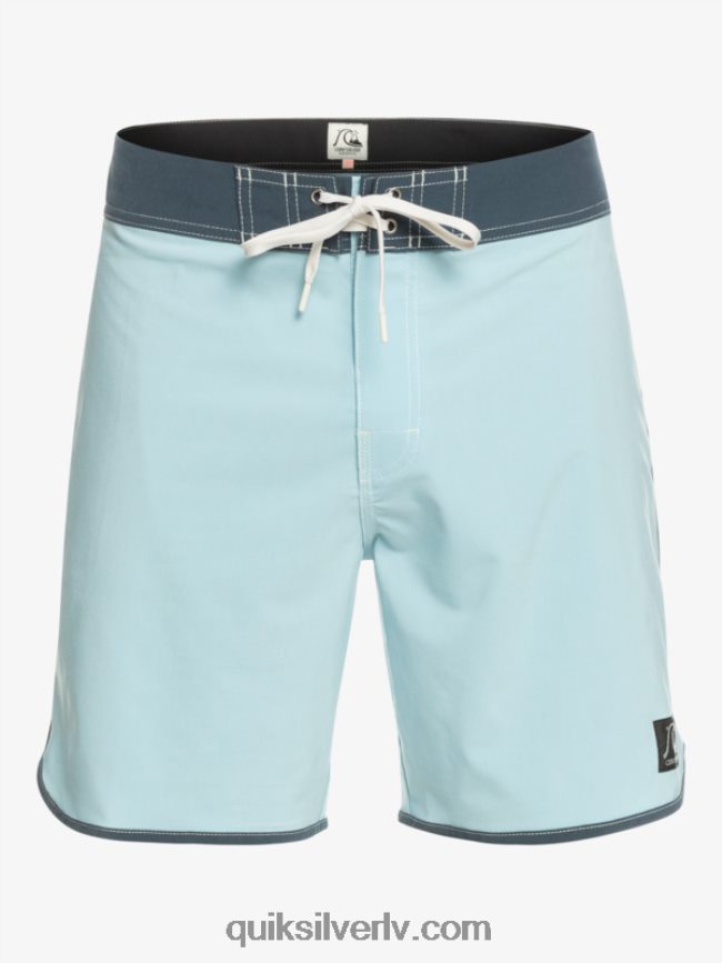 vīriešiem Quiksilver oriģinālie ķemmīšgliemeņu 18 dēļu šorti debesu zils 88064R88
