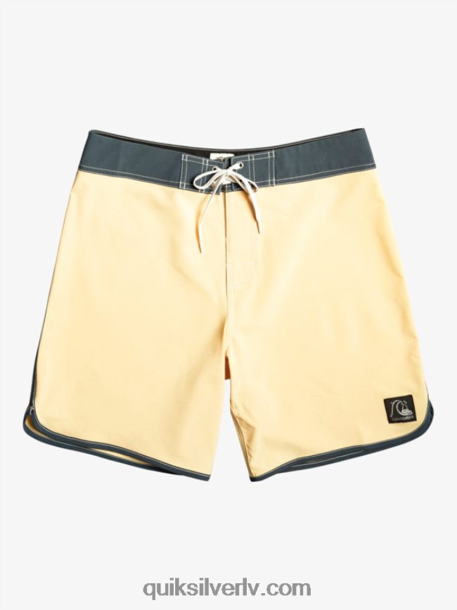 vīriešiem Quiksilver oriģinālie ķemmīšgliemeņu 18 dēļu šorti kvieši 88064R94