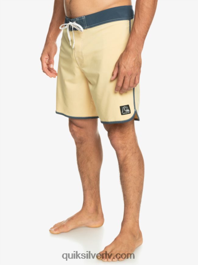 vīriešiem Quiksilver oriģinālie ķemmīšgliemeņu 18 dēļu šorti kvieši 88064R94