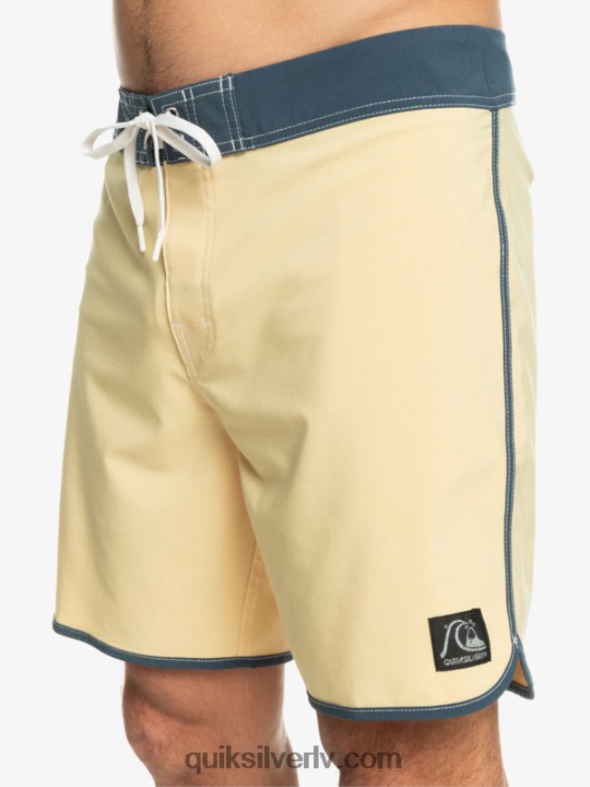 vīriešiem Quiksilver oriģinālie ķemmīšgliemeņu 18 dēļu šorti kvieši 88064R94