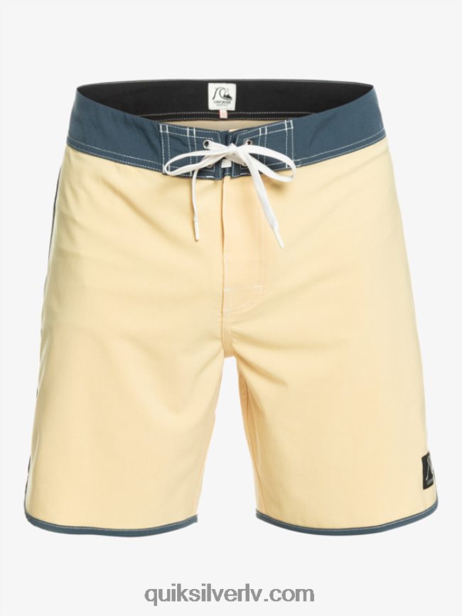 vīriešiem Quiksilver oriģinālie ķemmīšgliemeņu 18 dēļu šorti kvieši 88064R94
