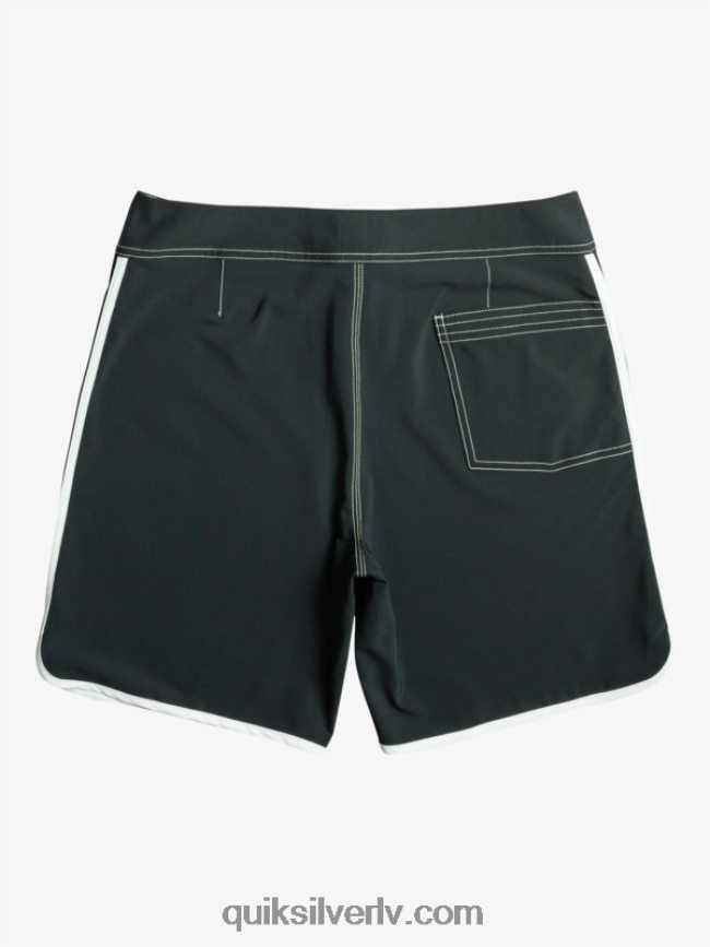 vīriešiem Quiksilver oriģinālie ķemmīšgliemeņu 18 dēļu šorti melns 88064R86