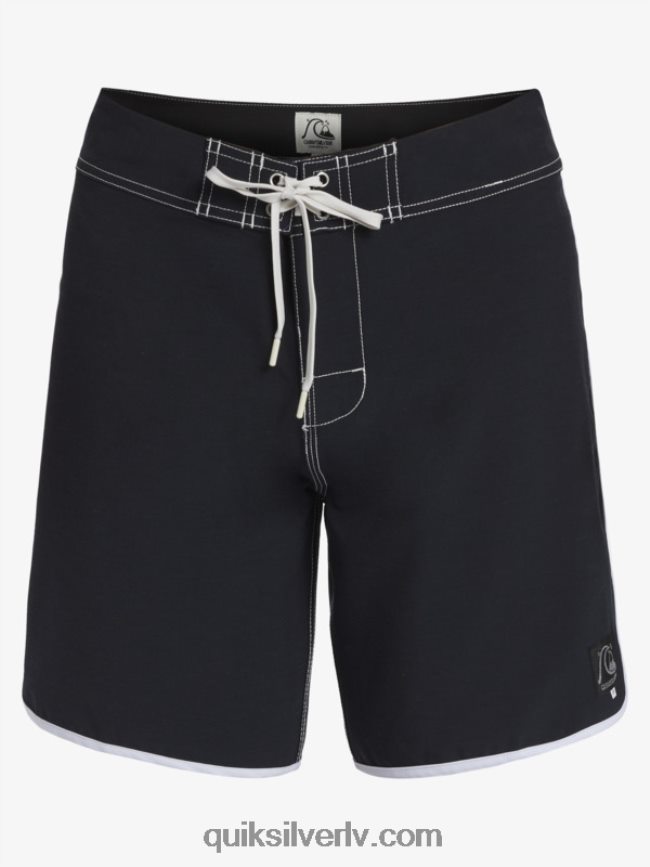 vīriešiem Quiksilver oriģinālie ķemmīšgliemeņu 18 dēļu šorti melns 88064R86