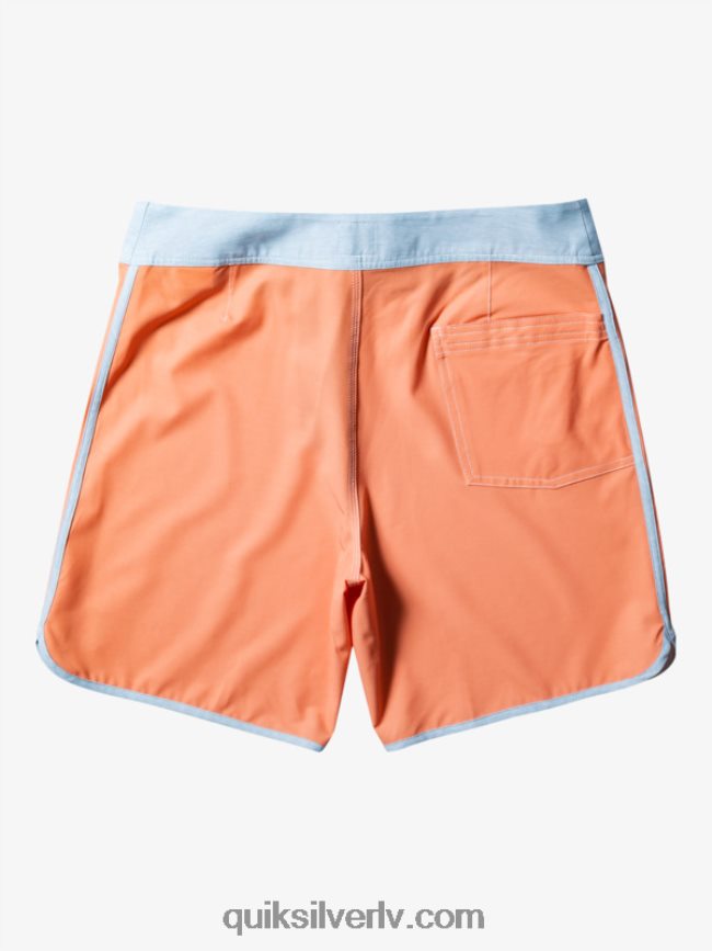 vīriešiem Quiksilver oriģinālie ķemmīšgliemeņu 18 dēļu šorti vara iedegums 88064R90