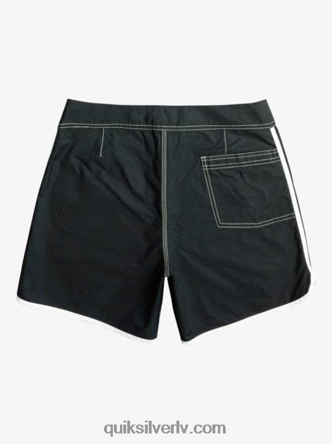 vīriešiem Quiksilver oriģinālie ķemmīšgliemeņu snap 16 dēļu šorti melns 88064R168