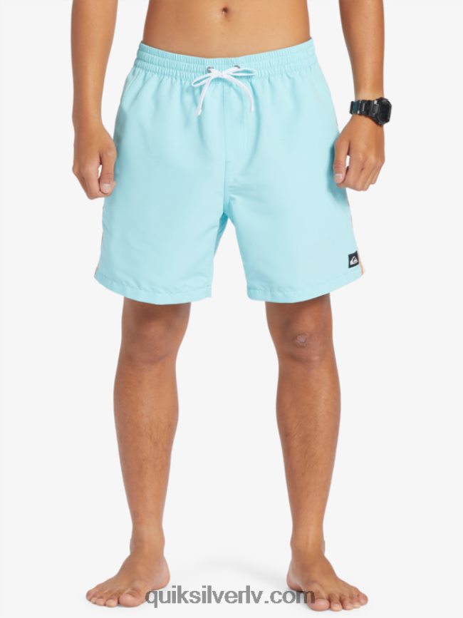 vīriešiem Quiksilver pludmale lūdzu 17 zalves eņģelis zils 88064R279