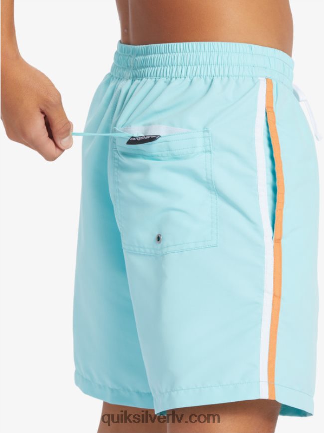 vīriešiem Quiksilver pludmale lūdzu 17 zalves eņģelis zils 88064R279