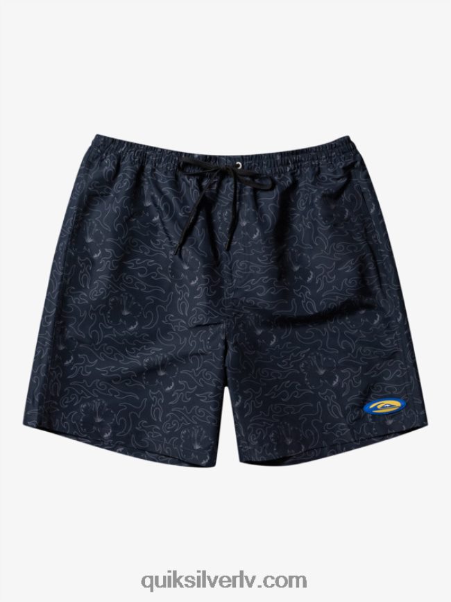 vīriešiem Quiksilver saturns 18 zalves melns 88064R583
