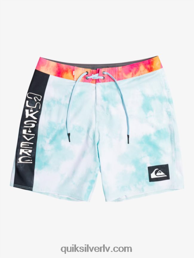 vīriešiem Quiksilver surfsilk acid wash 18 boardšorti eņģelis zils 88064R1748