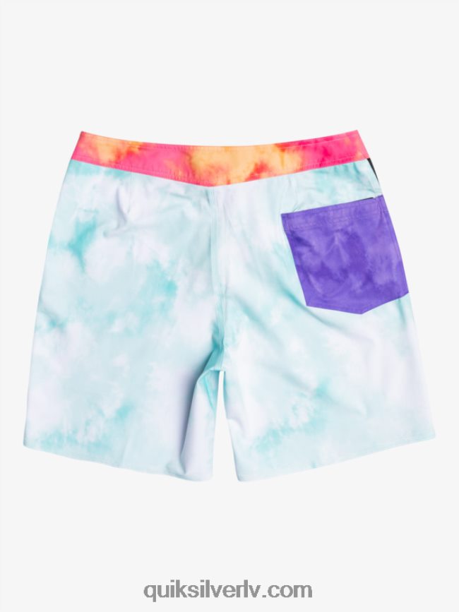 vīriešiem Quiksilver surfsilk acid wash 18 boardšorti eņģelis zils 88064R1748