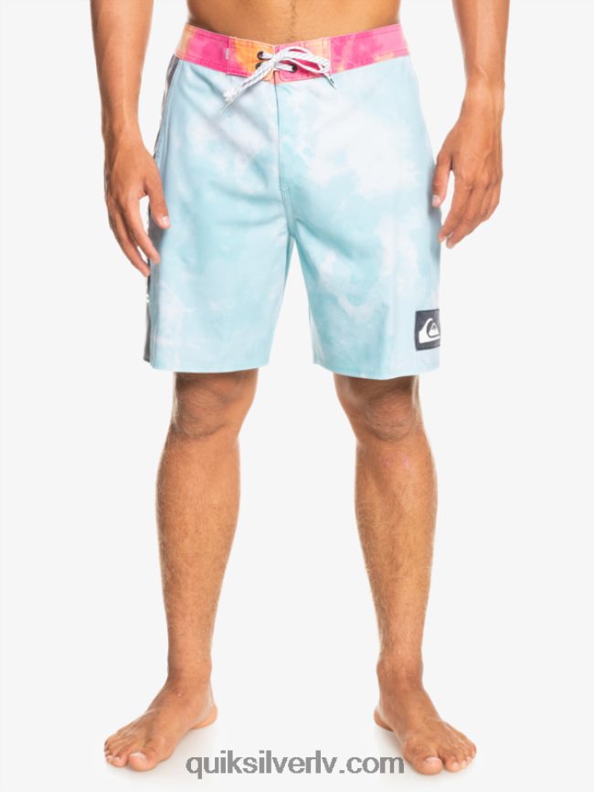 vīriešiem Quiksilver surfsilk acid wash 18 boardšorti eņģelis zils 88064R1748