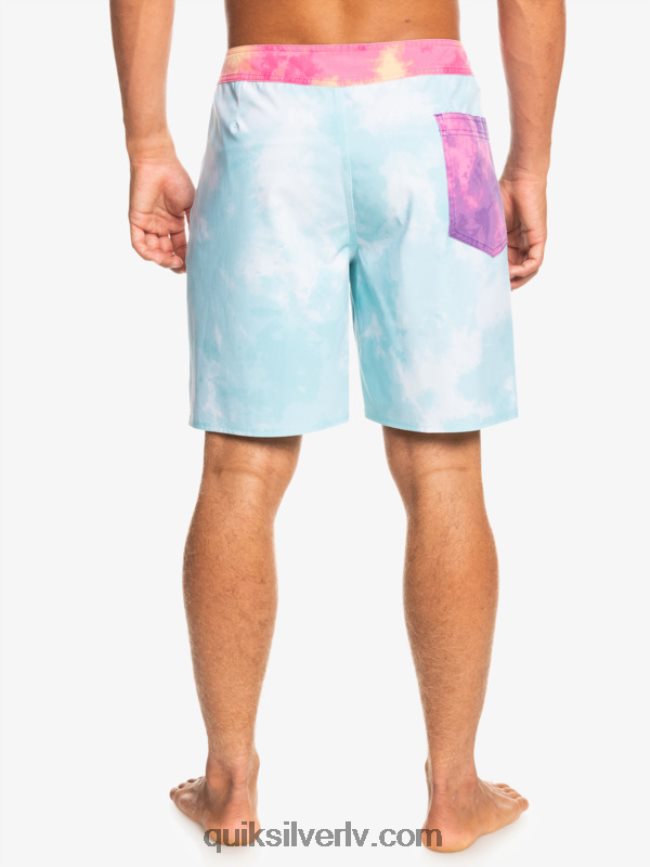 vīriešiem Quiksilver surfsilk acid wash 18 boardšorti eņģelis zils 88064R1748