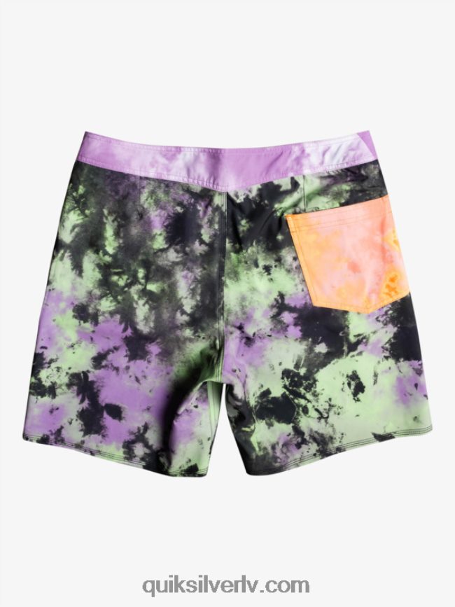vīriešiem Quiksilver surfsilk acid wash 18 boardšorti nefrīta laima 88064R1745
