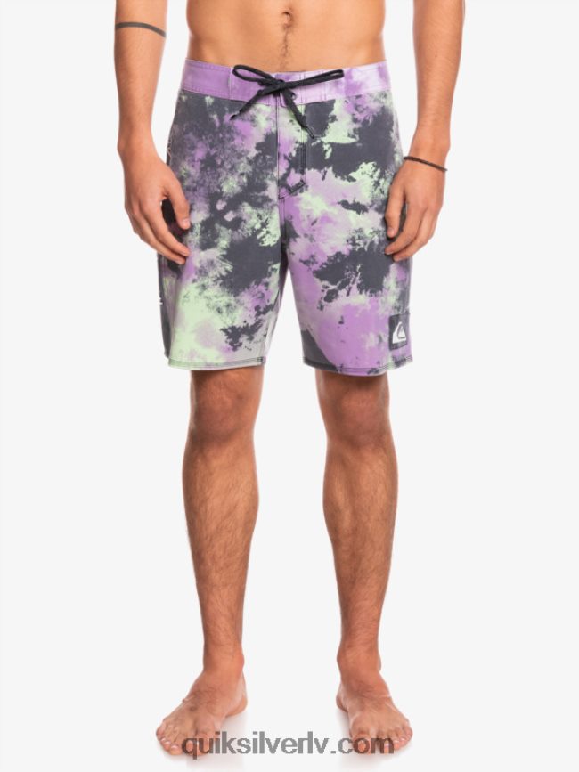 vīriešiem Quiksilver surfsilk acid wash 18 boardšorti nefrīta laima 88064R1745