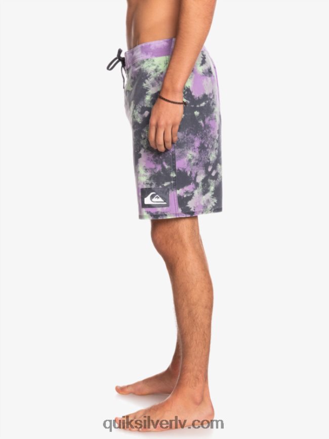 vīriešiem Quiksilver surfsilk acid wash 18 boardšorti nefrīta laima 88064R1745