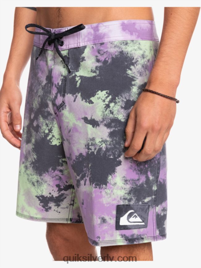 vīriešiem Quiksilver surfsilk acid wash 18 boardšorti nefrīta laima 88064R1745