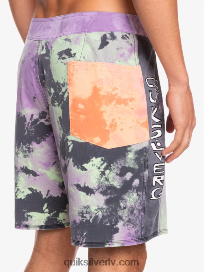 vīriešiem Quiksilver surfsilk acid wash 18 boardšorti nefrīta laima 88064R1745