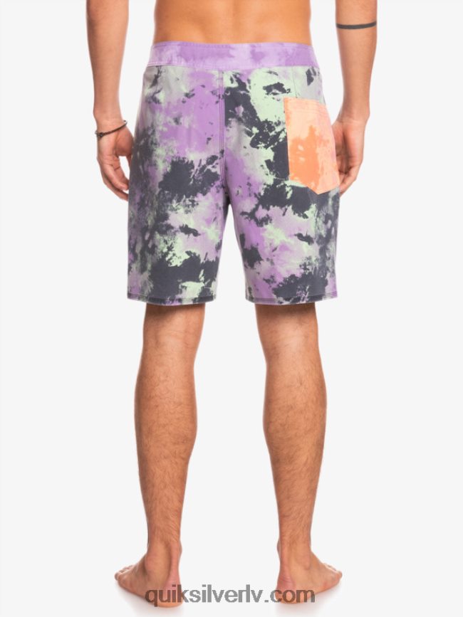 vīriešiem Quiksilver surfsilk acid wash 18 boardšorti nefrīta laima 88064R1745