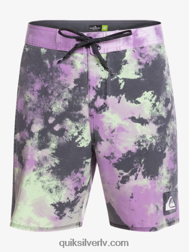 vīriešiem Quiksilver surfsilk acid wash 18 boardšorti nefrīta laima 88064R1745