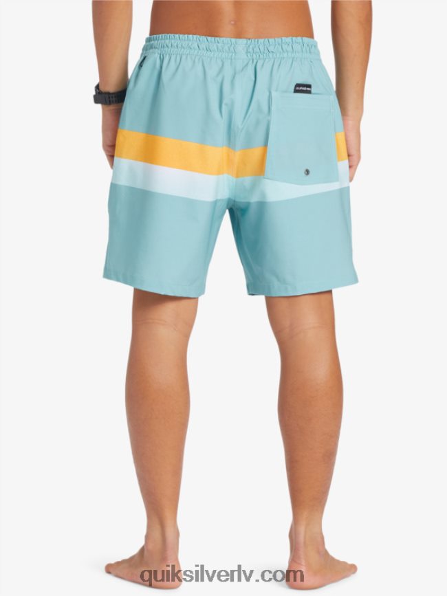 vīriešiem Quiksilver surfsilk air-brush 17 zalves kameja zils 88064R655