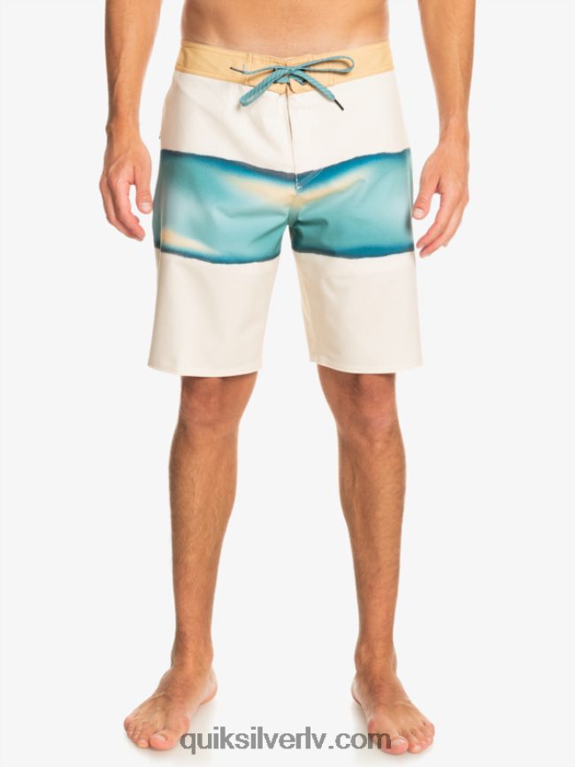 vīriešiem Quiksilver surfsilk air brush 19 dēļu šorti bērzs 88064R646