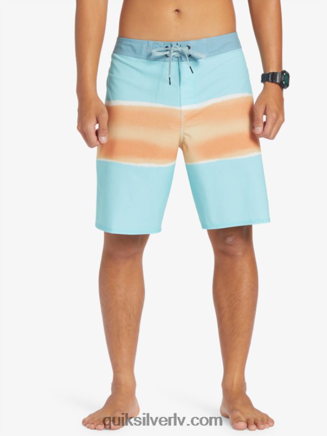 vīriešiem Quiksilver surfsilk air brush 19 dēļu šorti eņģelis zils 88064R644