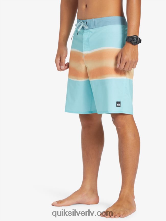 vīriešiem Quiksilver surfsilk air brush 19 dēļu šorti eņģelis zils 88064R644