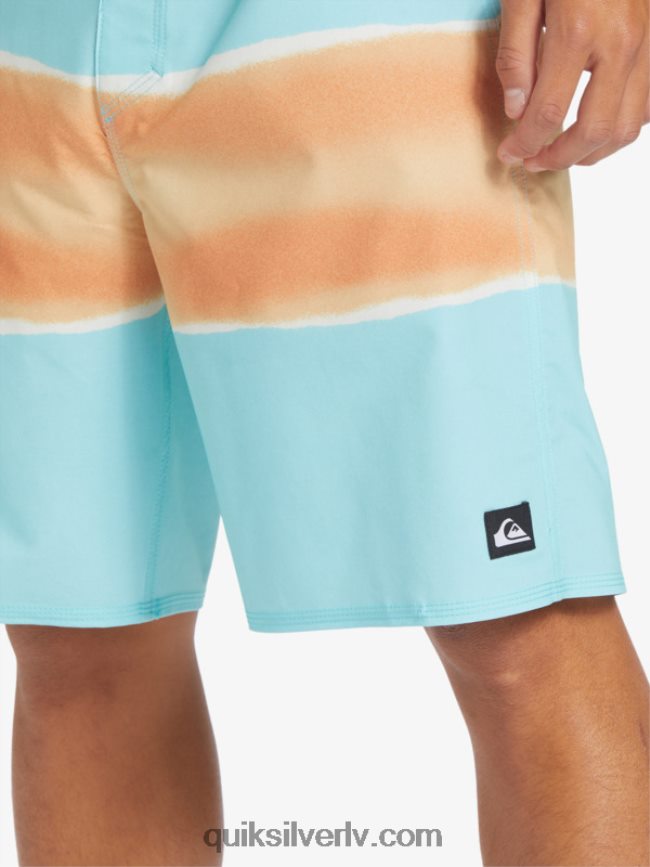 vīriešiem Quiksilver surfsilk air brush 19 dēļu šorti eņģelis zils 88064R644