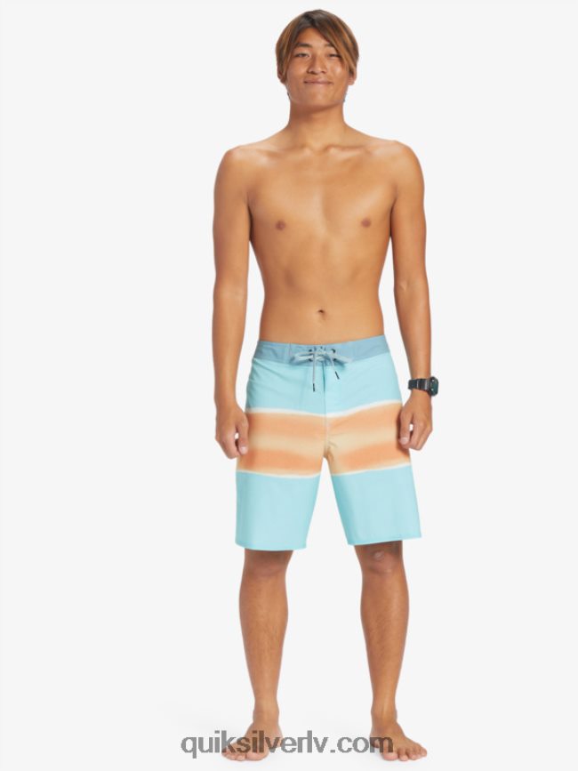 vīriešiem Quiksilver surfsilk air brush 19 dēļu šorti eņģelis zils 88064R644