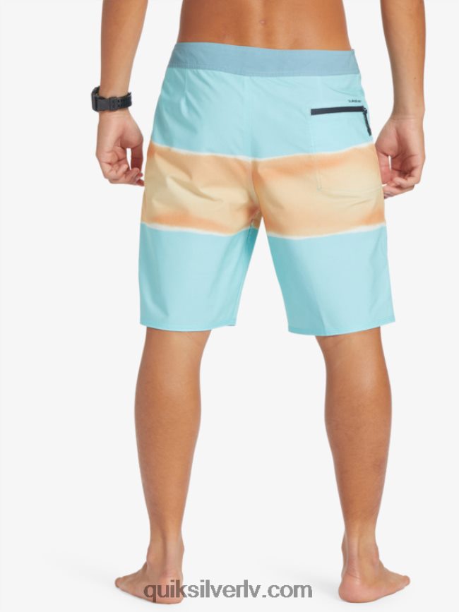 vīriešiem Quiksilver surfsilk air brush 19 dēļu šorti eņģelis zils 88064R644