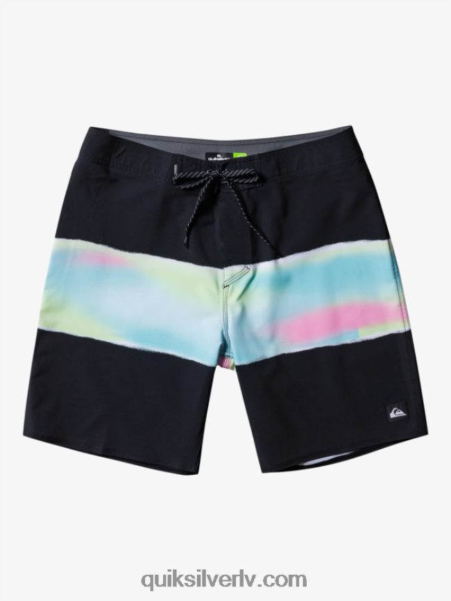 vīriešiem Quiksilver surfsilk air brush 19 dēļu šorti melns 88064R643
