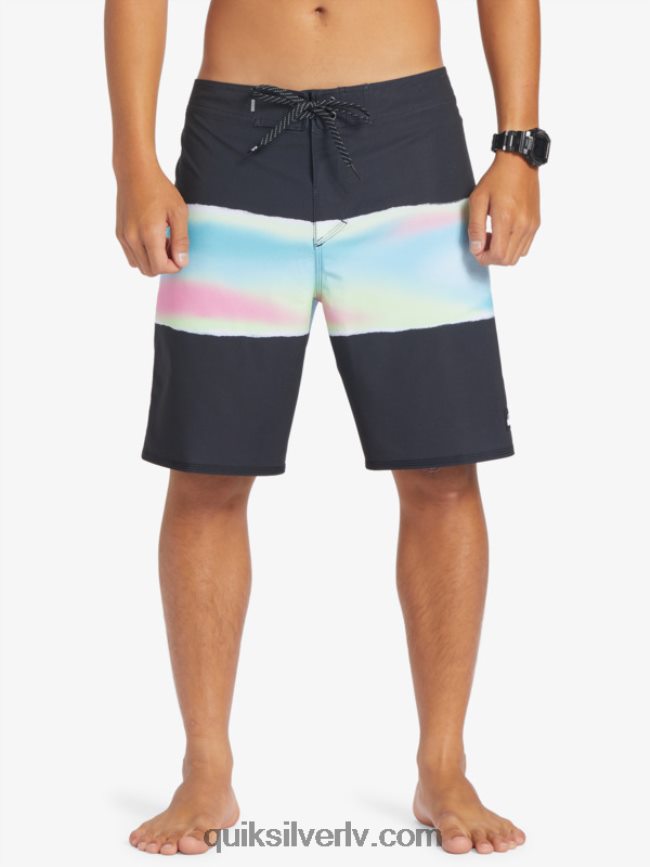 vīriešiem Quiksilver surfsilk air brush 19 dēļu šorti melns 88064R643