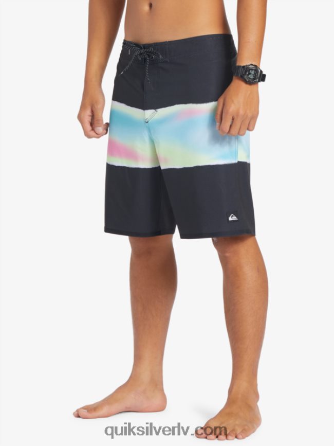 vīriešiem Quiksilver surfsilk air brush 19 dēļu šorti melns 88064R643