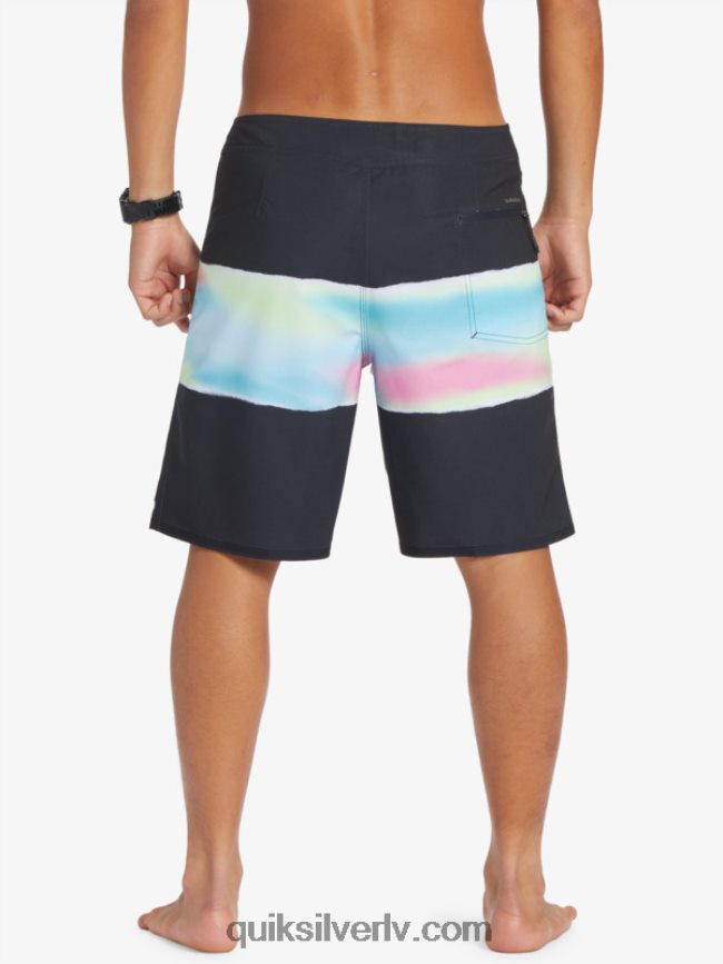 vīriešiem Quiksilver surfsilk air brush 19 dēļu šorti melns 88064R643