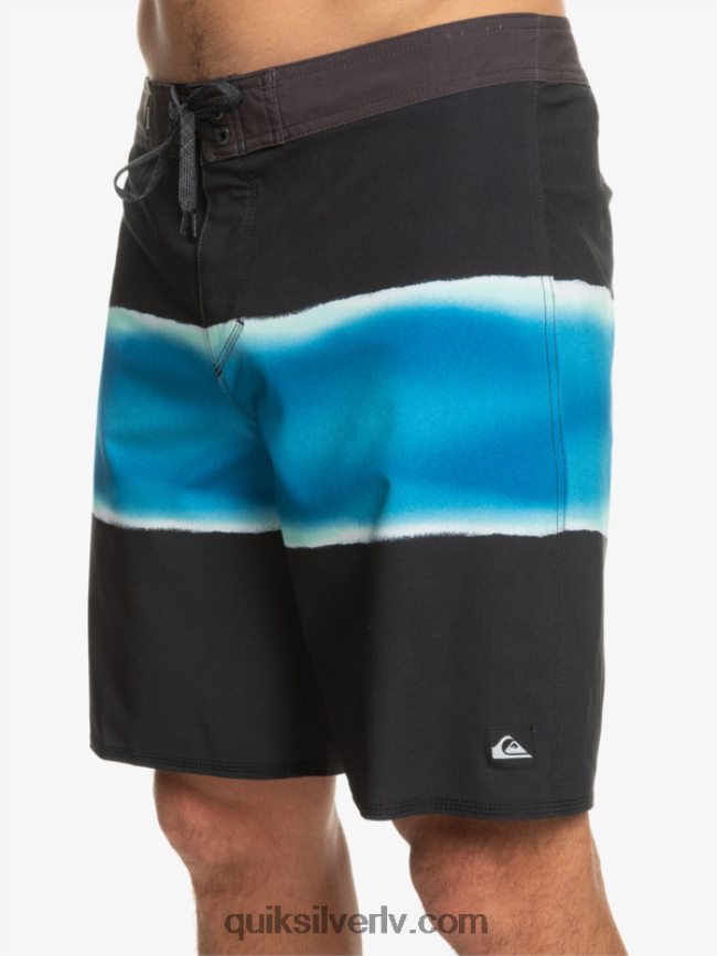 vīriešiem Quiksilver surfsilk air brush 19 dēļu šorti melns 88064R647