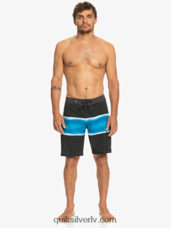 vīriešiem Quiksilver surfsilk air brush 19 dēļu šorti melns 88064R647