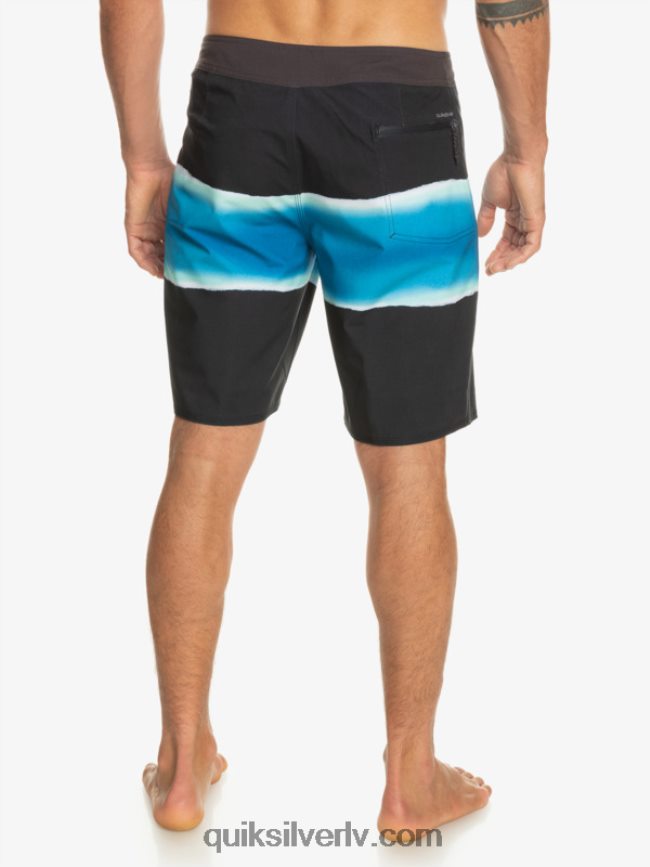 vīriešiem Quiksilver surfsilk air brush 19 dēļu šorti melns 88064R647