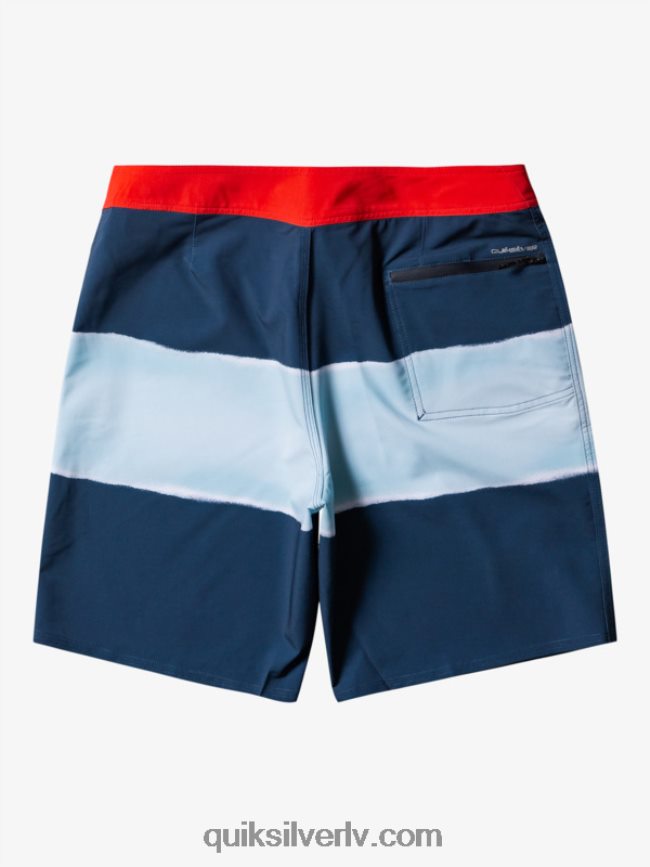 vīriešiem Quiksilver surfsilk air brush 19 dēļu šorti pusnakts flote 88064R645