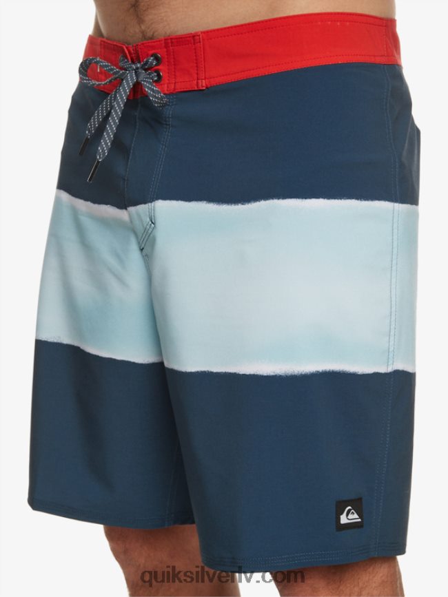 vīriešiem Quiksilver surfsilk air brush 19 dēļu šorti pusnakts flote 88064R645