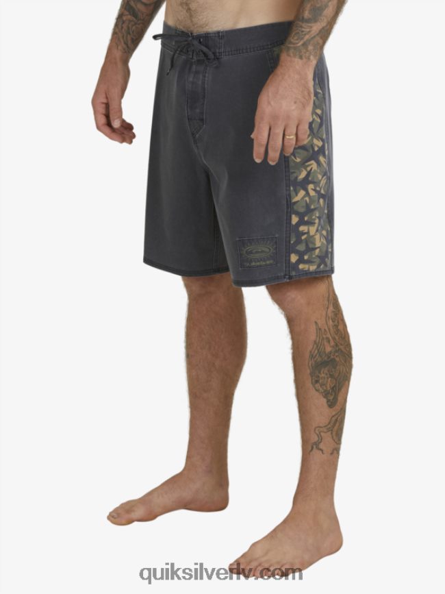 vīriešiem Quiksilver surfsilk arch 18 dēļu šorti melns 88064R1697