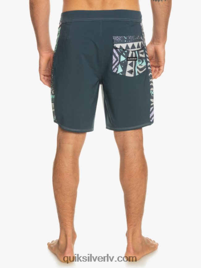 vīriešiem Quiksilver surfsilk arch 18 dēļu šorti pelēka violeta 88064R311