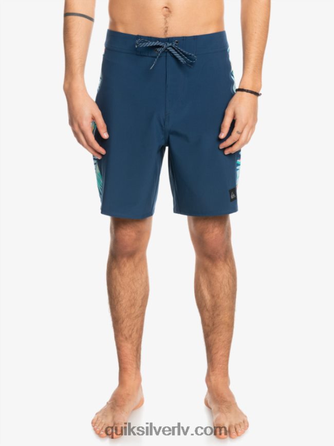 vīriešiem Quiksilver surfsilk arch 18 dēļu šorti zīmotnes zilā krāsā 88064R1698
