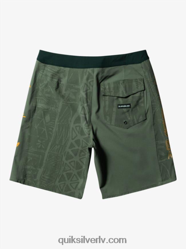 vīriešiem Quiksilver surfsilk arch hawaii 19 dēļu šorti timiāns 88064R638