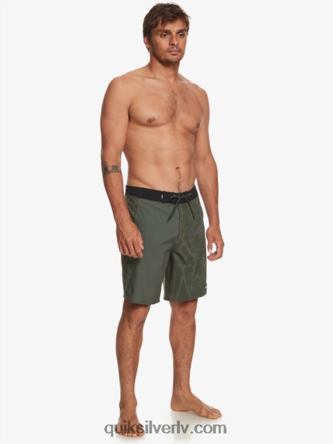 vīriešiem Quiksilver surfsilk arch hawaii 19 dēļu šorti timiāns 88064R638