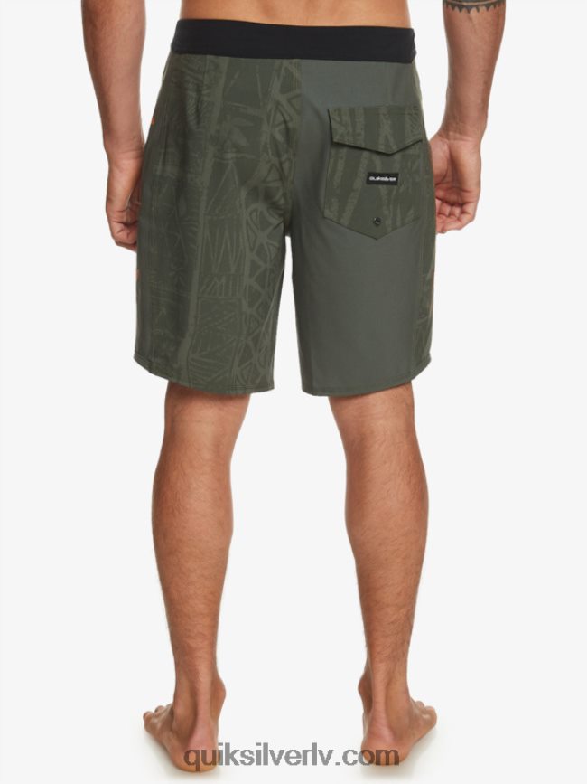 vīriešiem Quiksilver surfsilk arch hawaii 19 dēļu šorti timiāns 88064R638