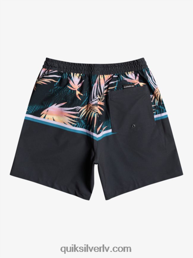 vīriešiem Quiksilver surfsilk divīzija 17 zalves melns 88064R1637