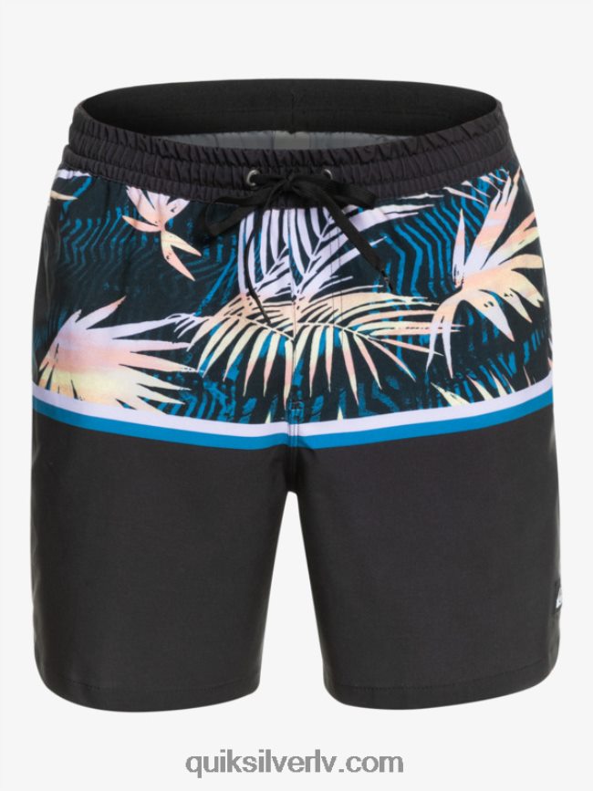 vīriešiem Quiksilver surfsilk divīzija 17 zalves melns 88064R1637